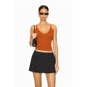 SKIMS Smooth Skimpy Strap Tank Top Brown Size 3X NWT